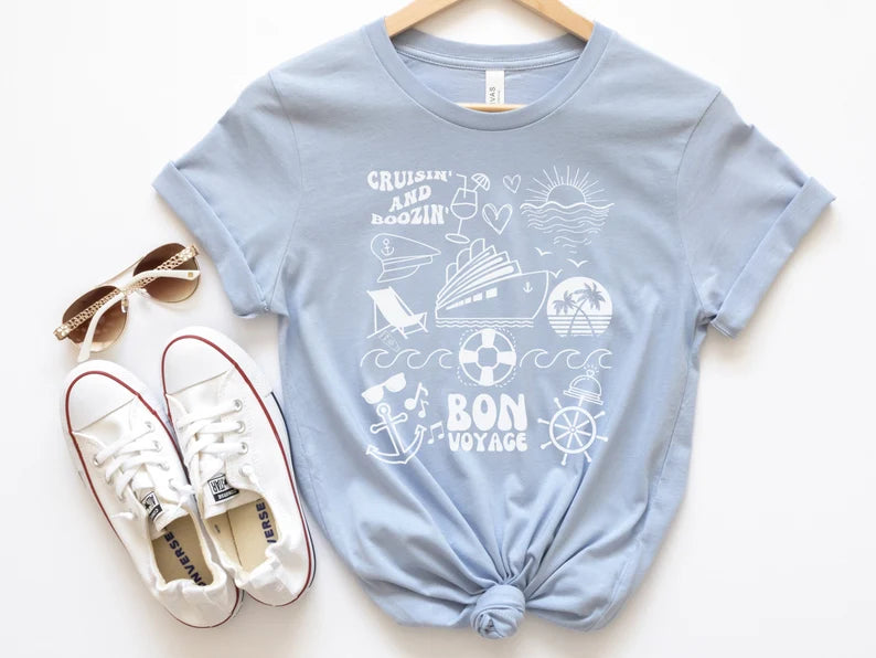 Cruise Collage Graphic Tee