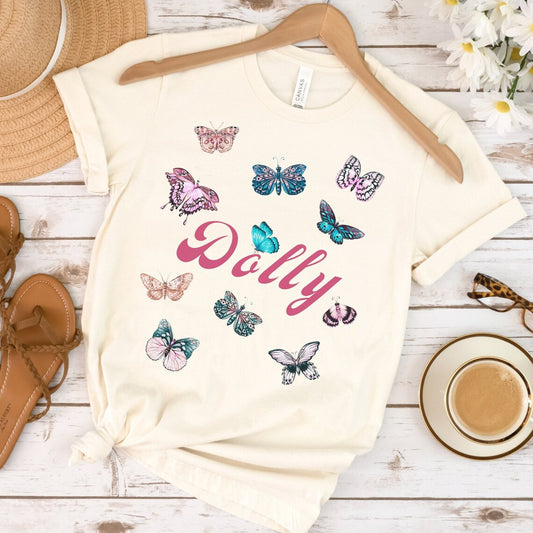 Dolly Butterfly Graphic Tee