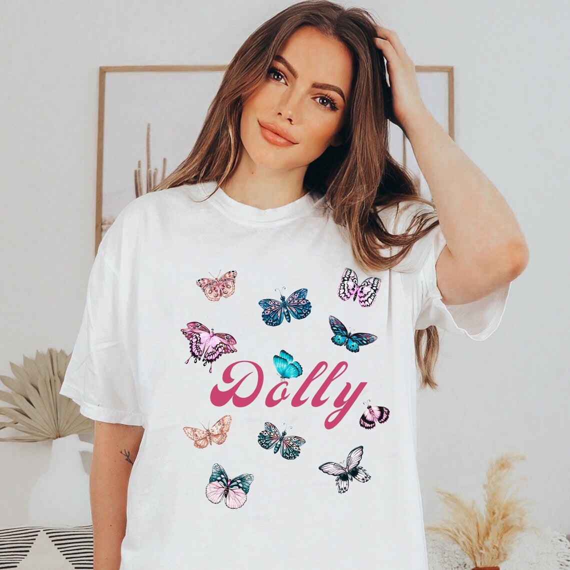 Dolly Butterfly Graphic Tee