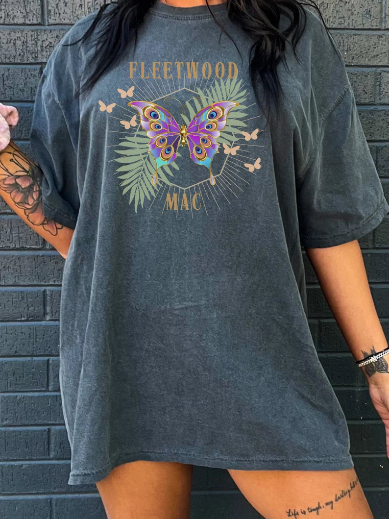Fleetwood Mac Butterfly Graphic Tee