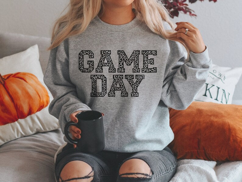 Game Day Cheetah Sweatshirt