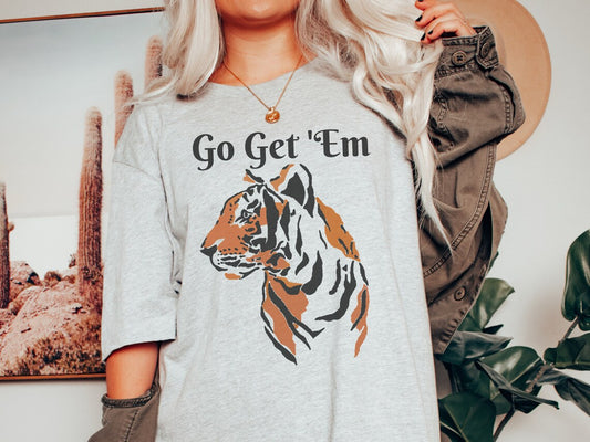 Go Get 'Em Tiger Graphic Tee
